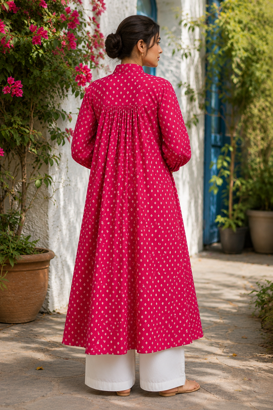 Mashmellow - Cotton Aline Kurta Set