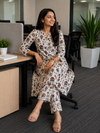 Warli Edit - Cotton Mandarin Collar Kurta and Pant Set