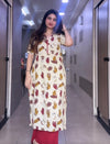 MUDHRA - Printed Ethnic Kurta And Palazzo Set