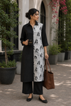 Charcoal Muse - Cotton Kurta Set