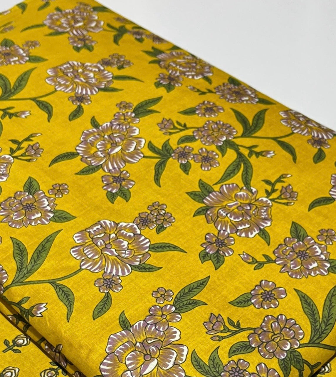 “Mustard Flower” - Cotton Kurta Set