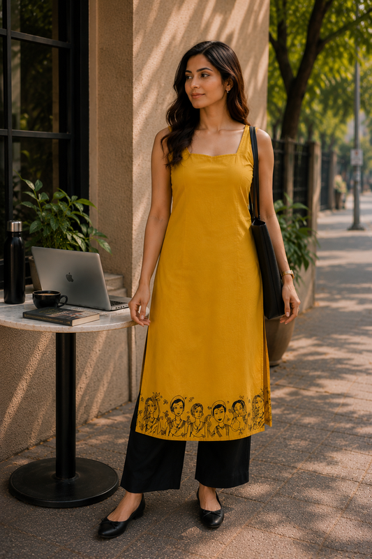 “ROOP” -Cotton Kurta Set
