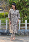 “Lipika” Hindi Letters Kurta and Pant Set