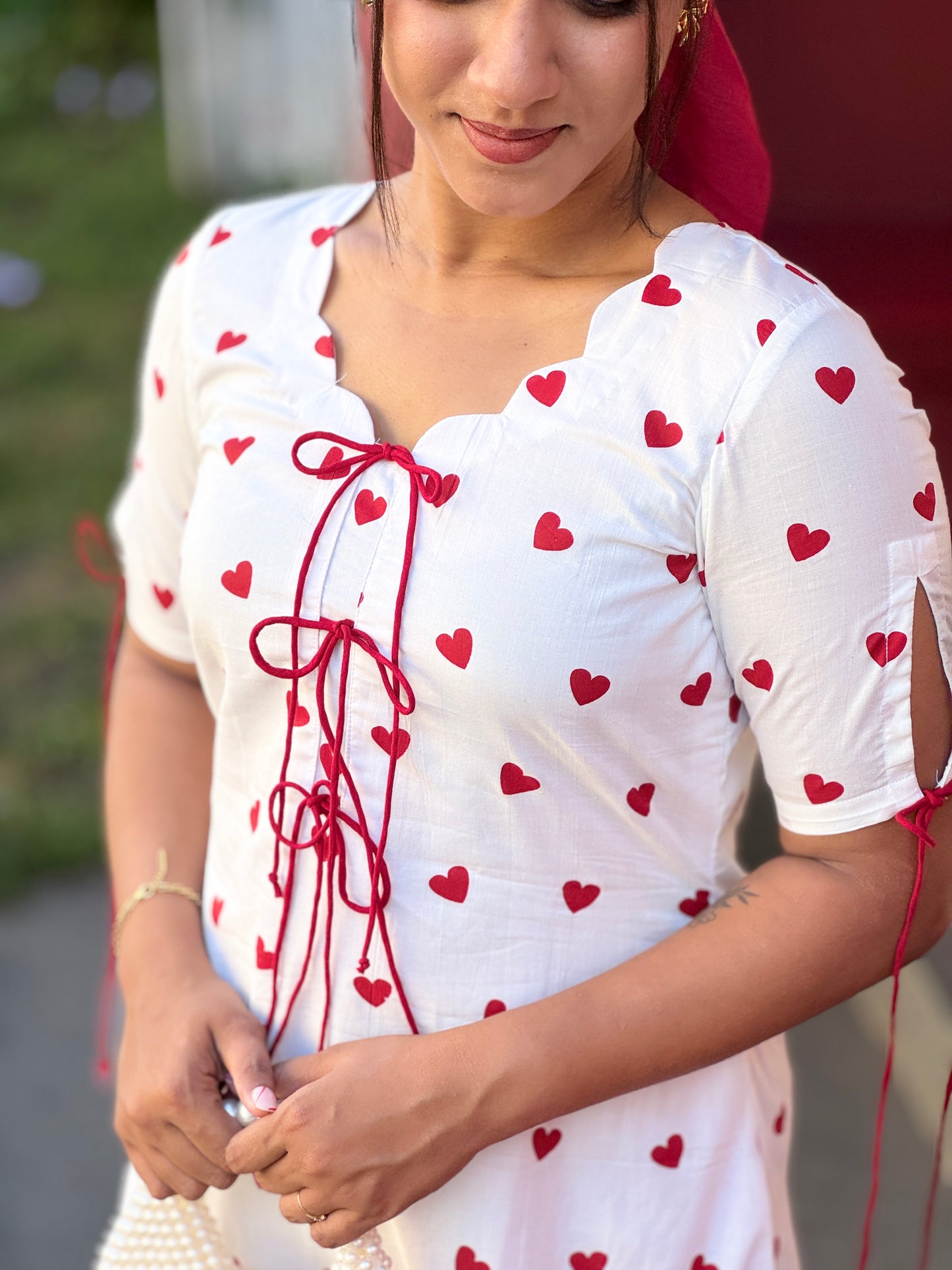Pinterest Inspired Hearty Cotton Dress