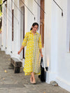Yellow Shirt Dress/Kurta