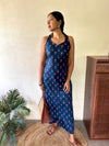 NEEL KAMAL -Blue Floral Cotton Kurta Set