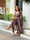 “Brownie” Cotton Halter neck Set with Dupatta