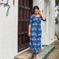 Indigo Bicycle Printed Kurta Pant Set