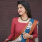 Festive Launch - Cotton Aline Panel kurta with Handmade Kalamkari Dupatta