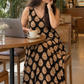 Budhhaa Dress - Cotton Aline Maxi Dress