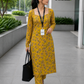 “Mustard Flower” - Cotton Kurta Set