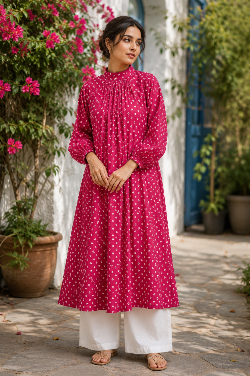 Mashmellow - Cotton Aline Kurta Set