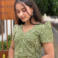 Oliver Green Block Printed Dress