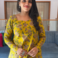 “Mustard Flower” - Cotton Kurta Set