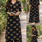 Gaja - Cotton Elephant Printed Kurta Set