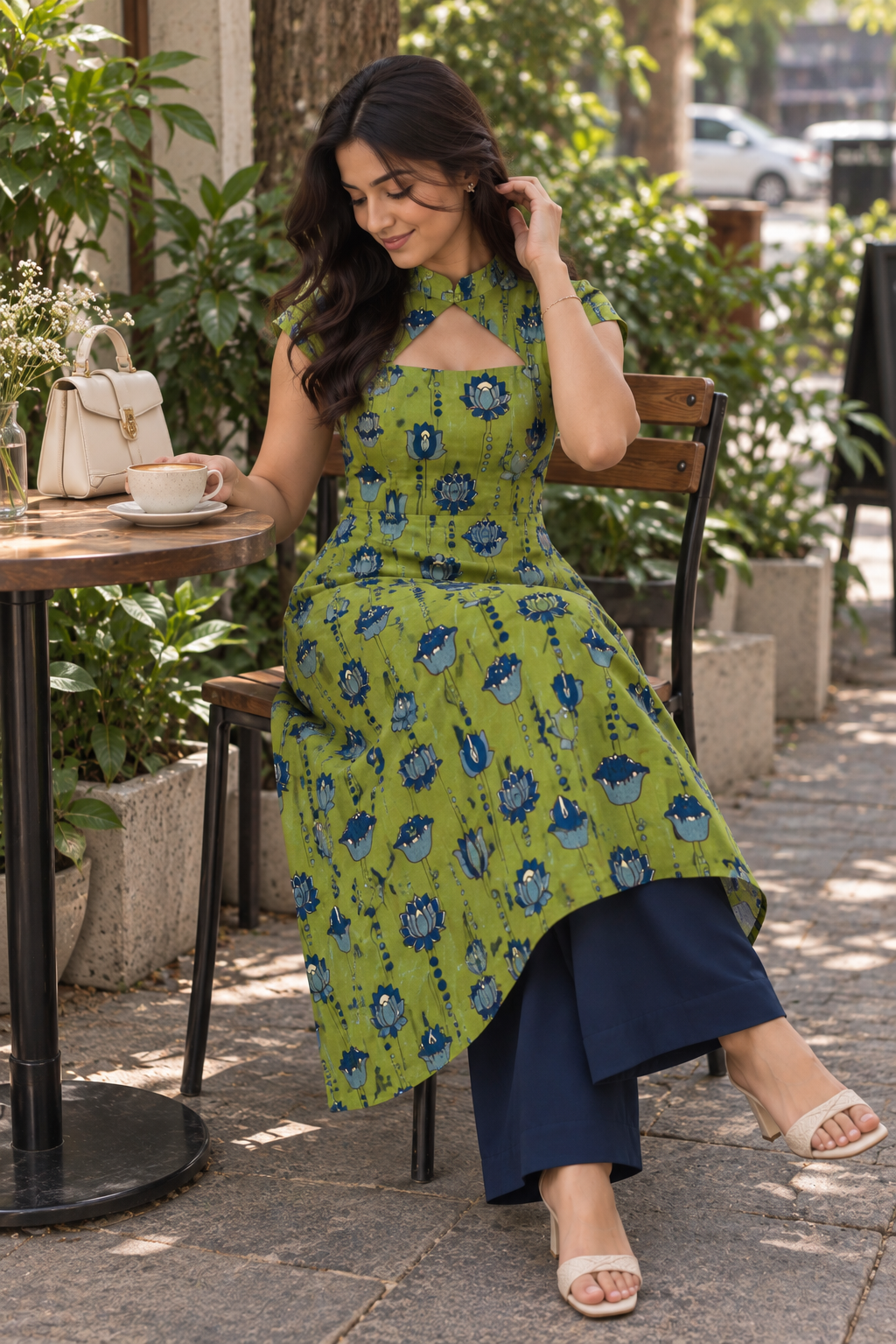 Madhumathi - Cotton Kurta Set