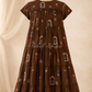 CHOCO DRESS - Cotton Tiered Dress
