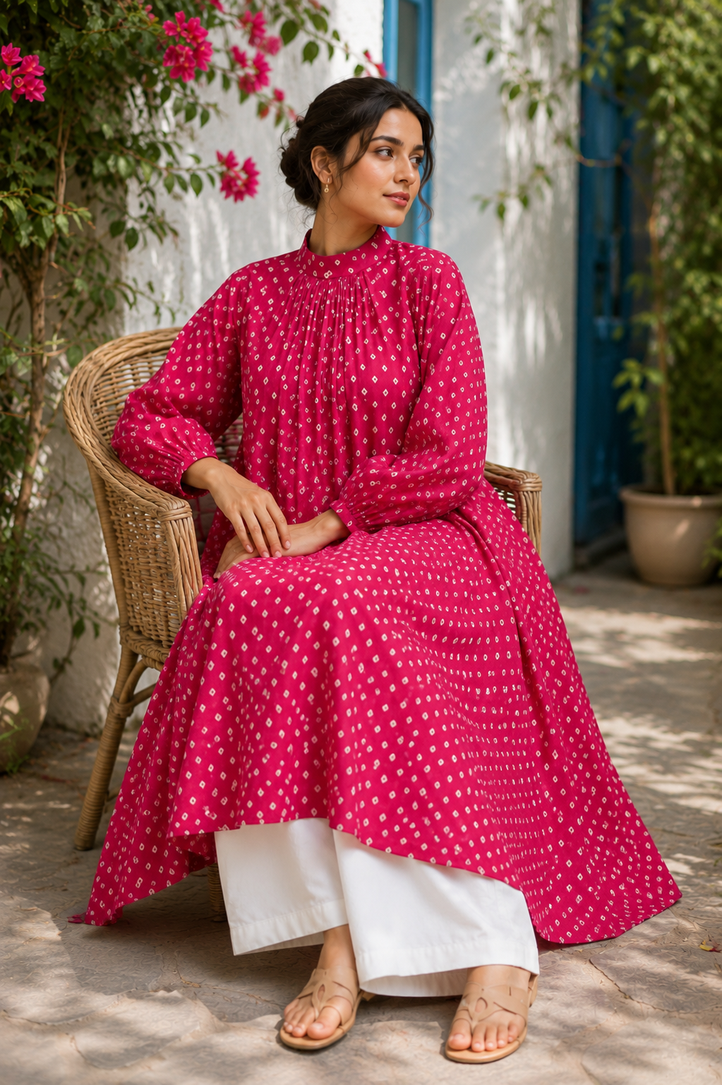 Mashmellow - Cotton Aline Kurta Set