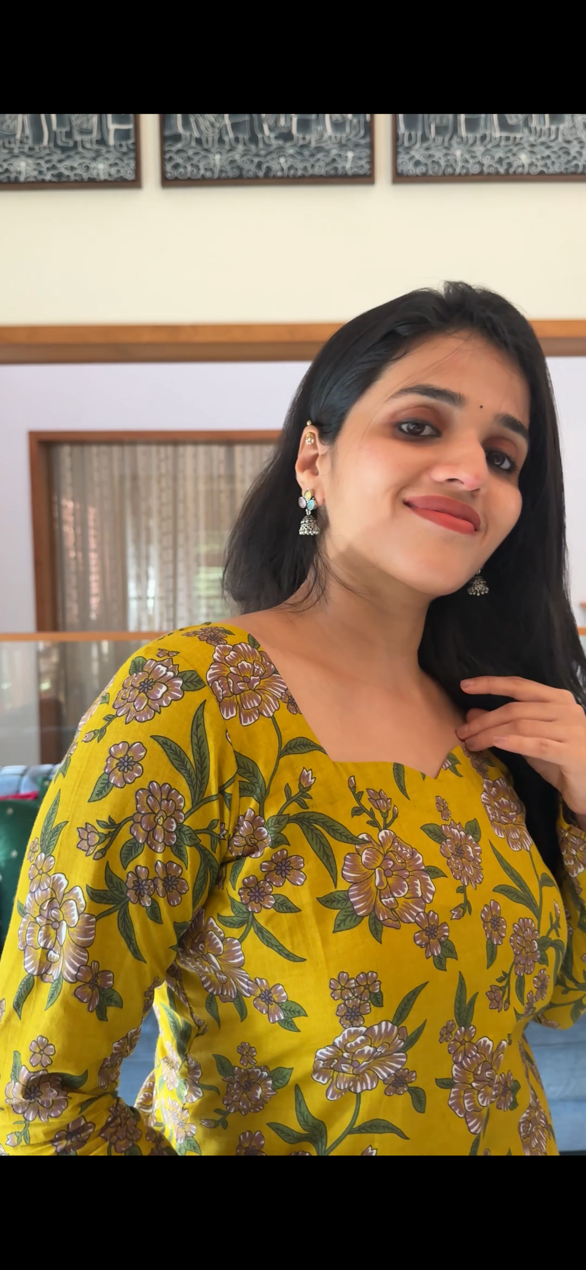 “Mustard Flower” - Cotton Kurta Set