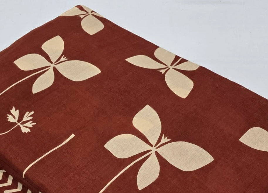 “Brickish” Cotton Kurta Set