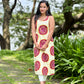 Purple Bandani Printed Kurta