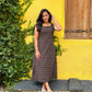 Ajrakh Lotus Printed Aline Kurta/Dress