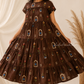 CHOCO DRESS - Cotton Tiered Dress