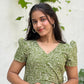 Oliver Green Block Printed Dress