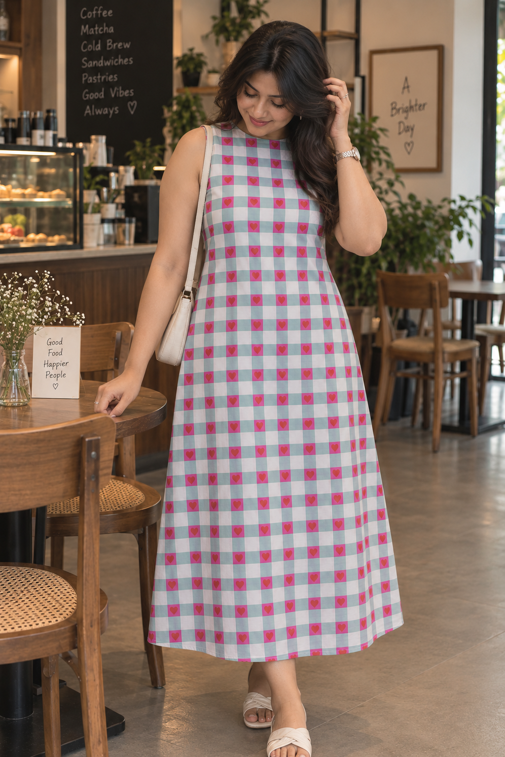 Pastel Love - Cotton Aline Dress