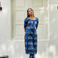 Indigo Bicycle Printed Kurta Pant Set