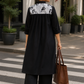 Charcoal Muse - Cotton Kurta Set
