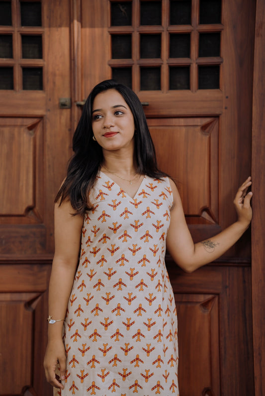 Airplane Printed Kurta and Palazzo Set