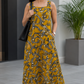 Catism🐈‍⬛ - Cotton Egyptian Cat Figurine Printed Dress/Kurta