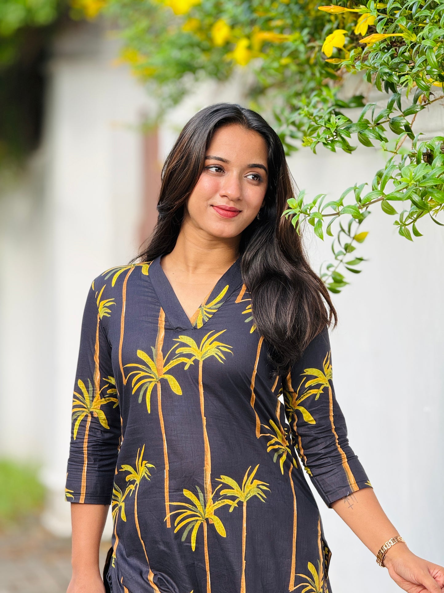“Palmera” Cotton Kurta Set