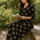 Gaja - Cotton Elephant Printed Kurta Set