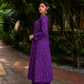 Purple Hues - Cotton Printed Kurta Set