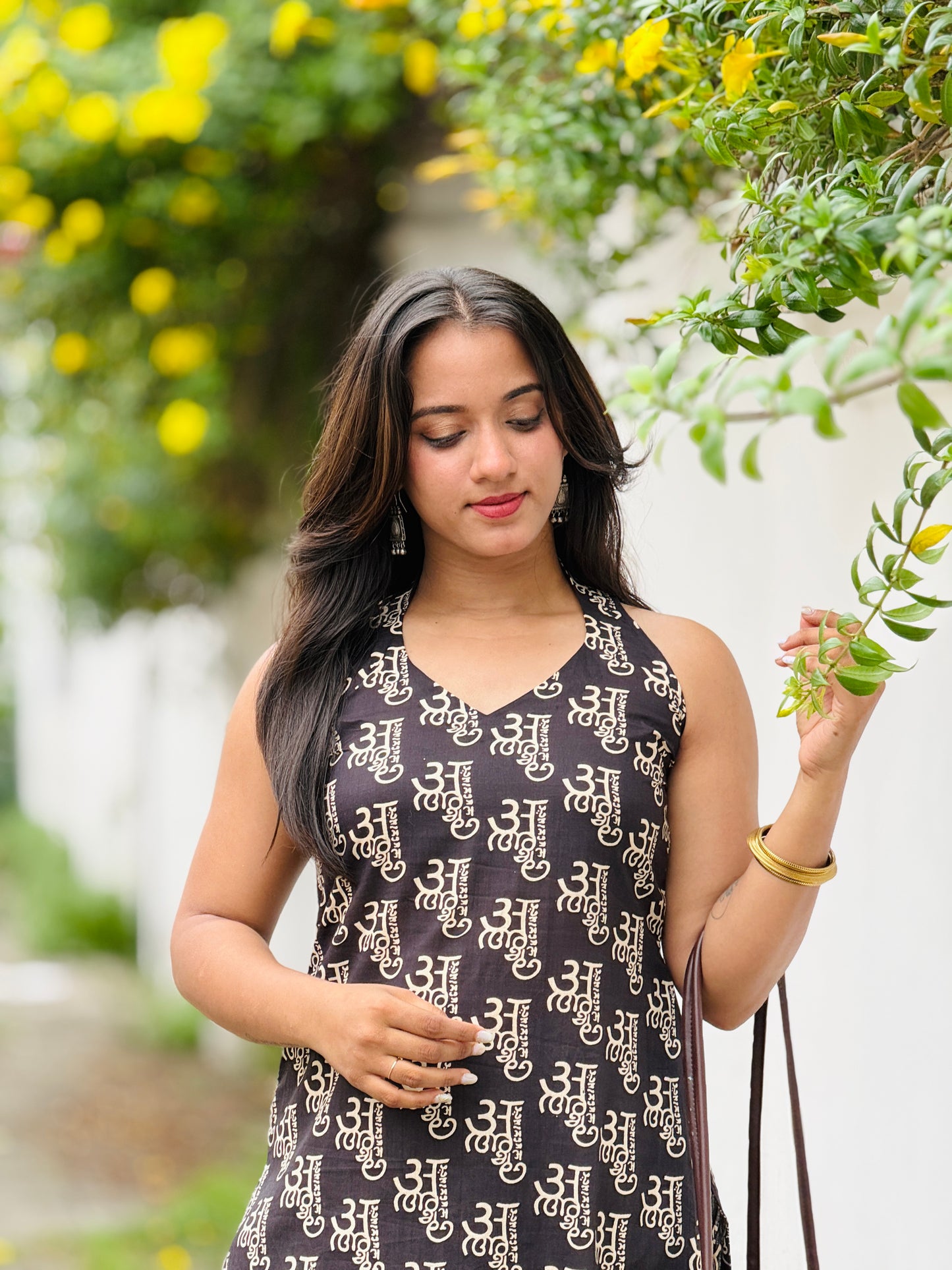 “AKSHARA BLACK” - Cotton Printed Coord Set