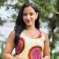 Purple Bandani Printed Kurta