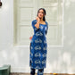 Indigo Bicycle Printed Kurta Pant Set
