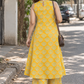 Mango Shelly - Block Printed Cotton Kurta Set