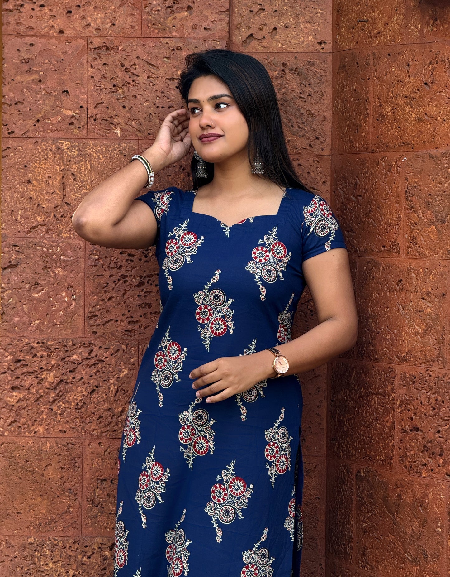 “Imperial Bloom” - Cotton Printed Coord Set