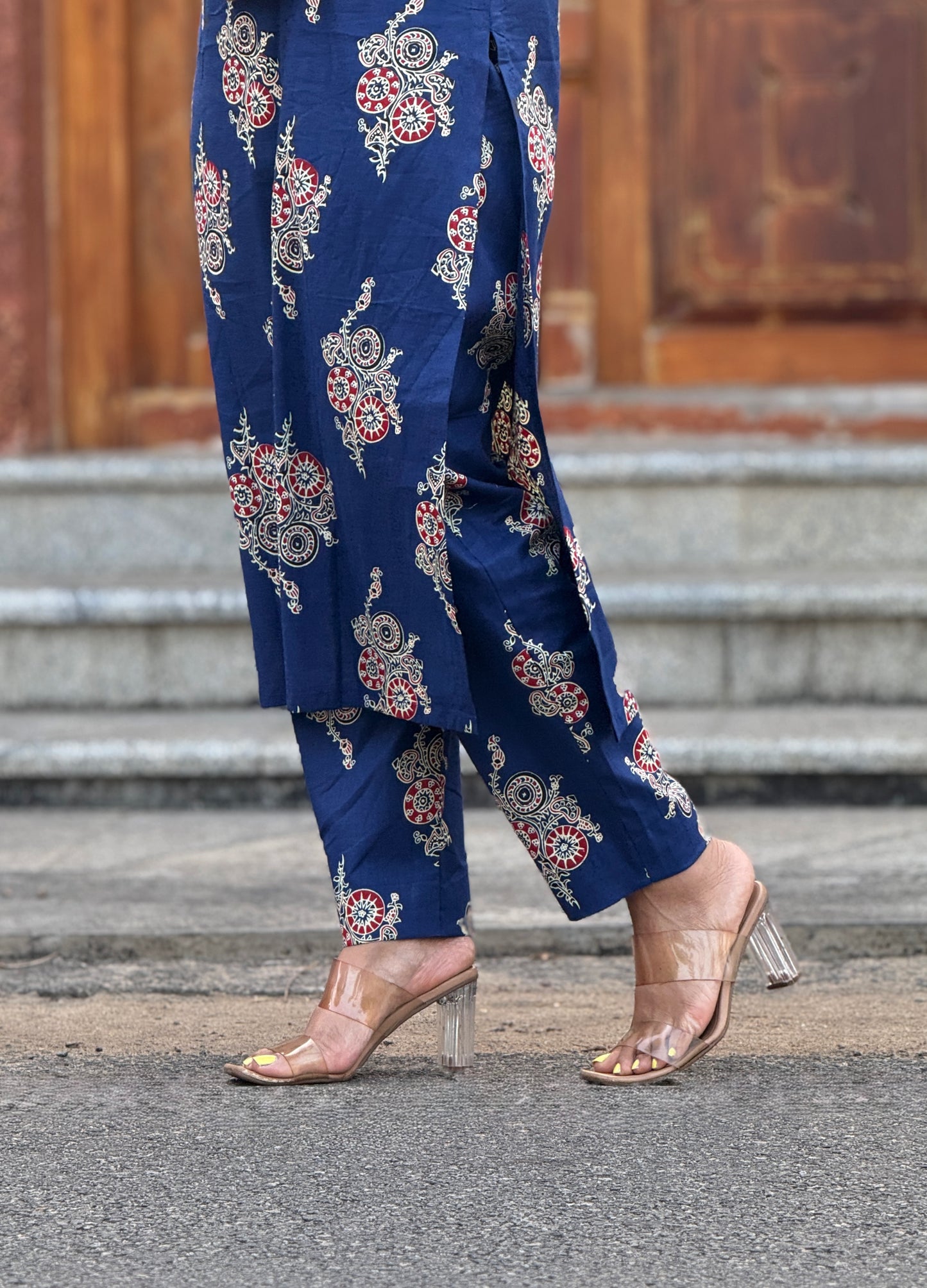 “Imperial Bloom” - Cotton Printed Coord Set