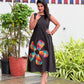 Ponnonam 2026 - Trending Madras Check Patch Kurta/ Dress