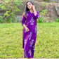 Purple Kurta Pant Set