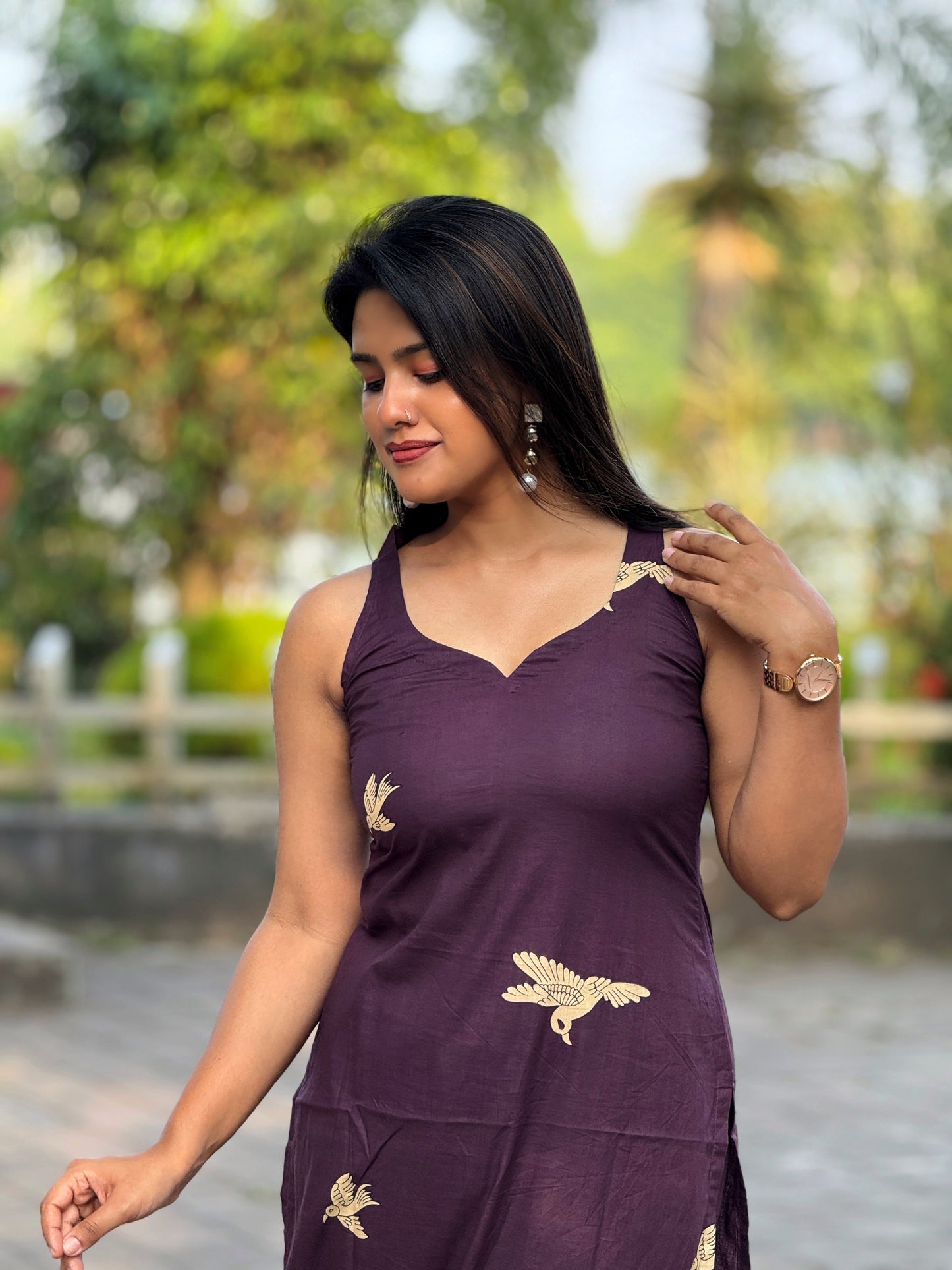 “UDAAN” Cotton Kurta Palazzo Set