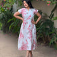 “Cherry Blossom” Cotton Dress