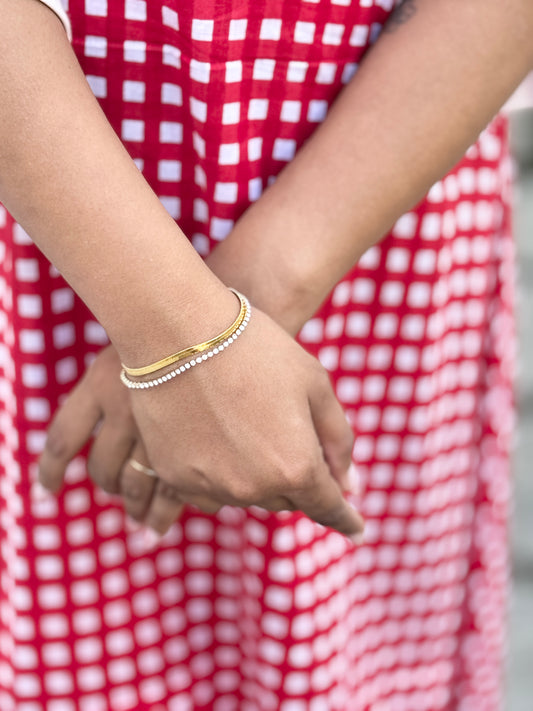 Double Layer Bracelet