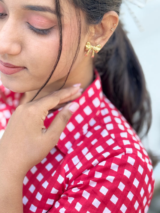 Pretty Bow Earrings