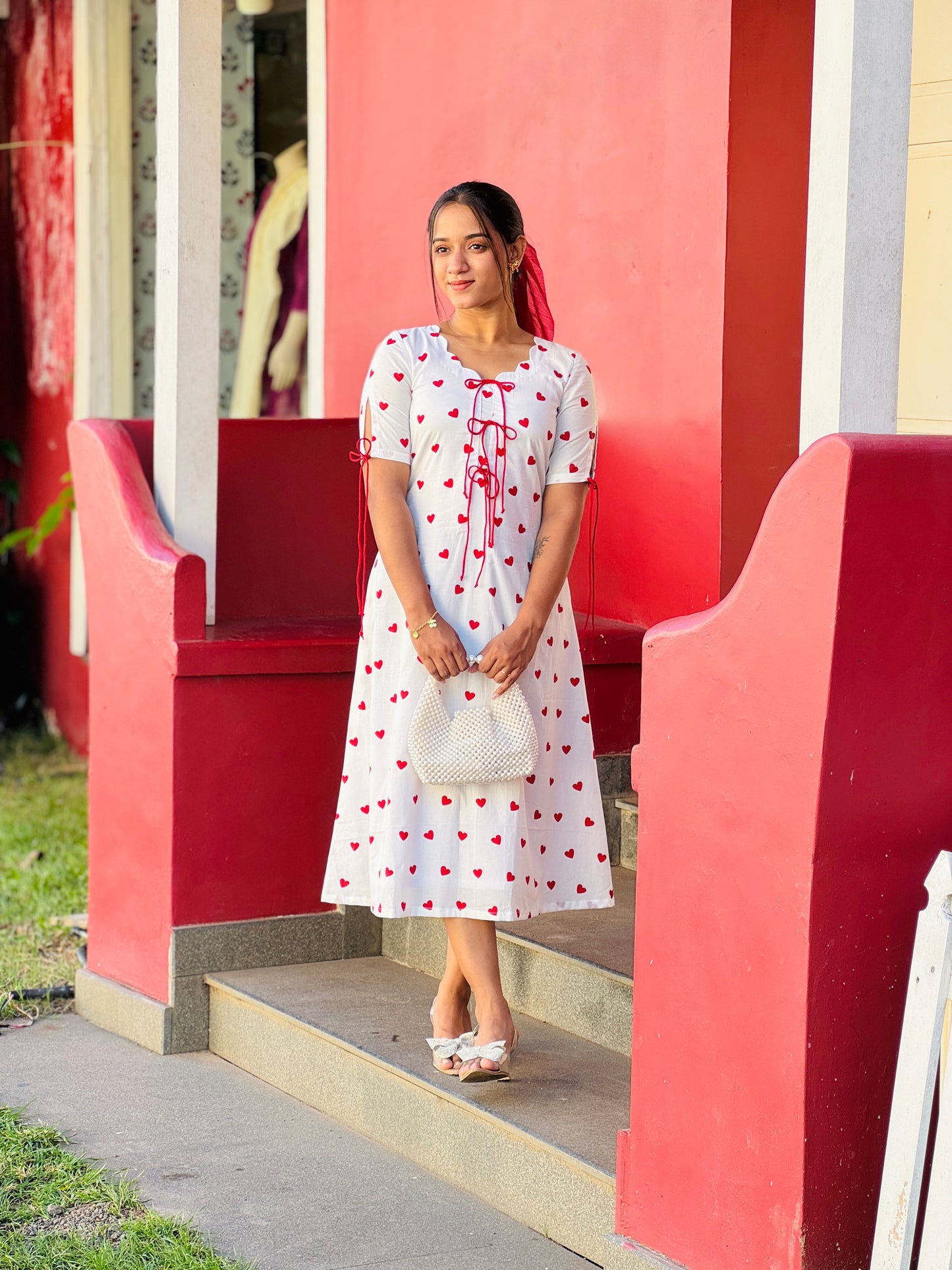 Pinterest Inspired Hearty Cotton Dress