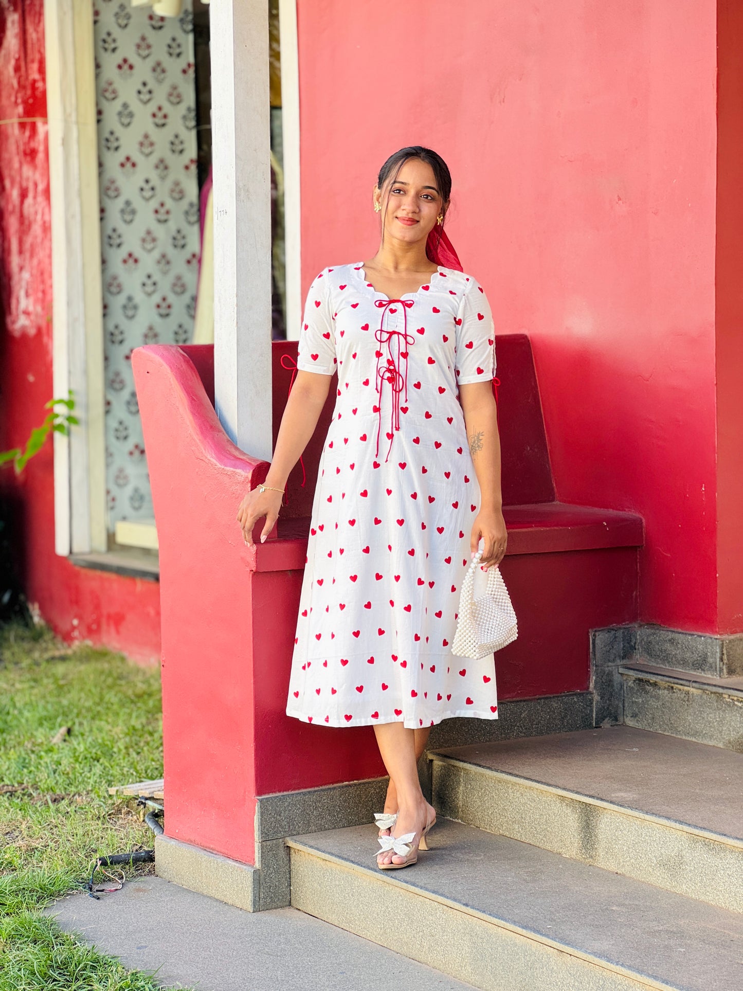 Pinterest Inspired Hearty Cotton Dress